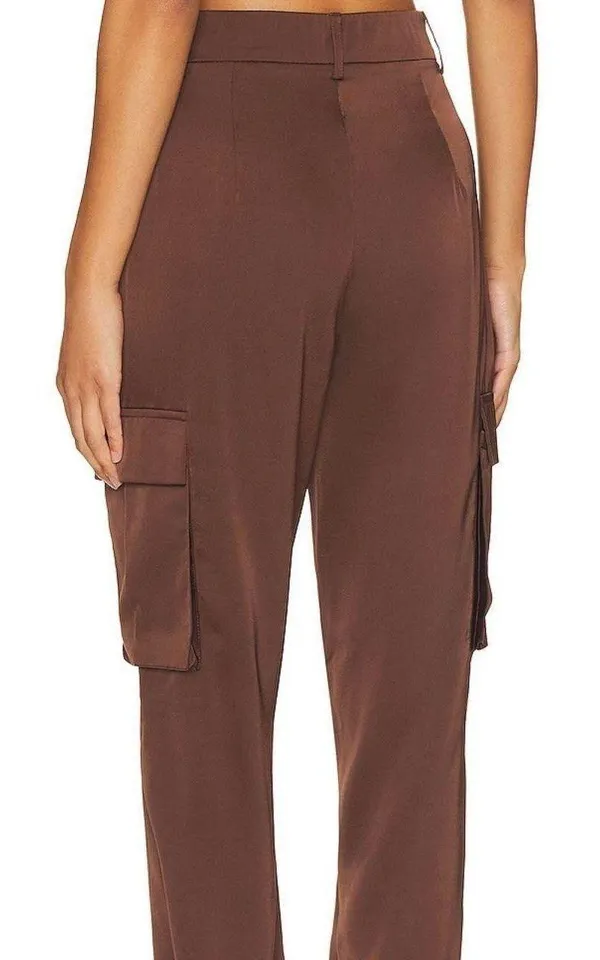 superdown Silk Cargo Pants - Image 3