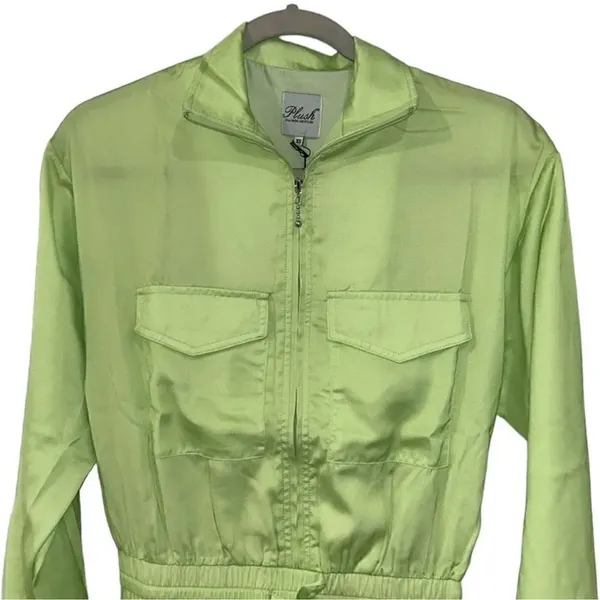 Plush Revolve Green Romper(Size XS) - Image 4