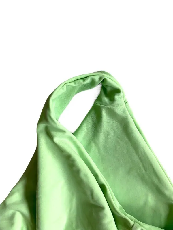 Jade Apex One Piece Swimsuit Lime Green Size S Beach Vacation Resortwear Coastal - Image 7