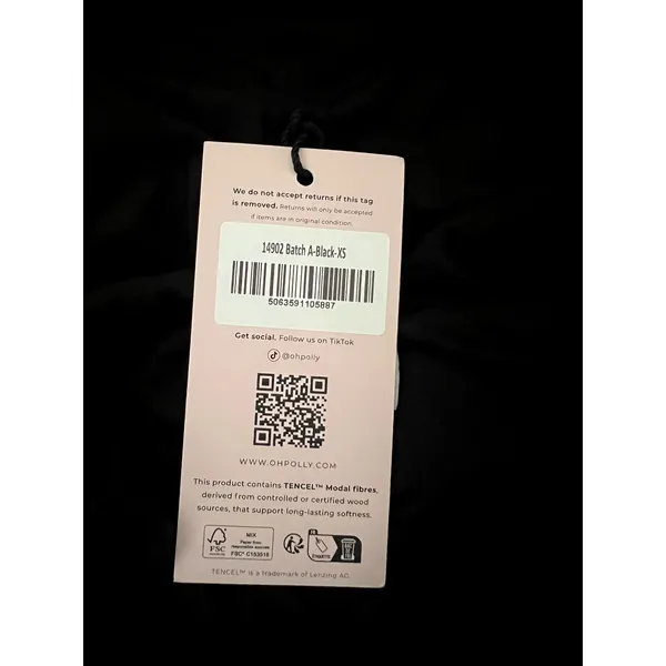 Oh Polly Karissa Modal Halterneck Midaxi Midi Dress Black Size XS Open Back CLM - Image 7