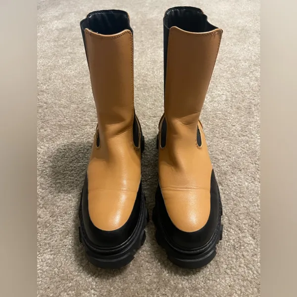 Women’s Billini Yuna Desert Platform Slip-On Combat Boots Size 8 - Image 7
