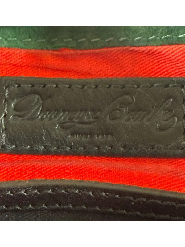 Dooney & Bourke Classic Black Leather Crossbody Bag - Image 10