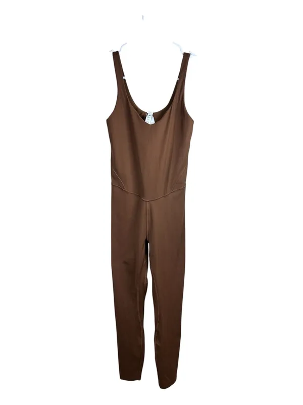 Lululemon Align Ribbed Bodysuit 25" Roasted Brown Athleisure Lounge Yoga Size 4 - Image 5