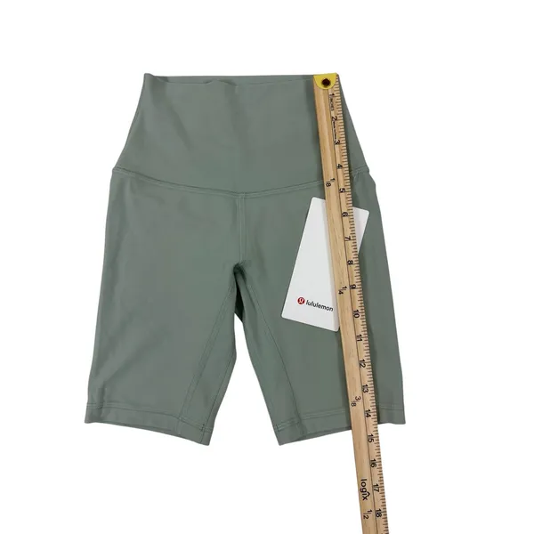 Lululemon Align High-Rise Short 8" Green Size 0 NWT Nulu Biker Shorts - Image 6