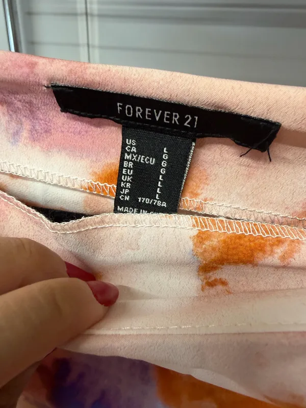 Forever 21 Maxi Skirt Watercolor - Image 3