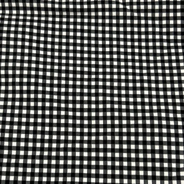 Lulu-B Skirt Womens 12 Golf Tennis Pull On Black White Check Stretch Nylon - Image 2