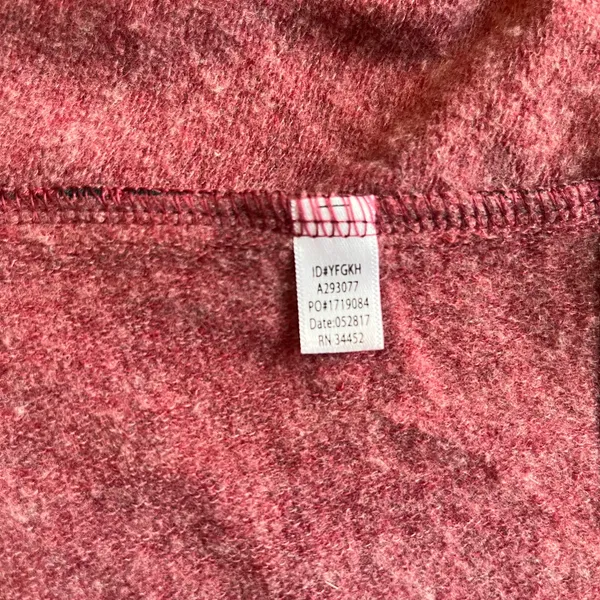 Open Front Cardigan Womens Medium Sweater Thumbholes - Image 3