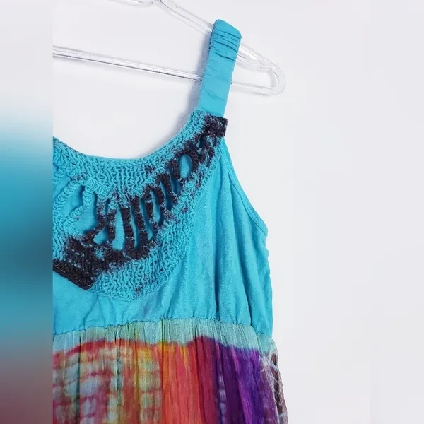 Anthropologie Lola P. Boho Tie Dye Maxi - Image 4