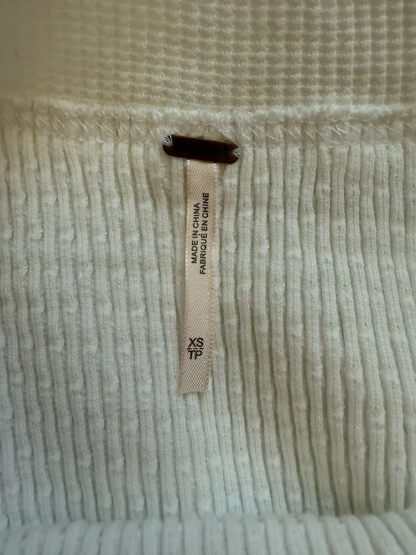 Free People cream tip - Image 3