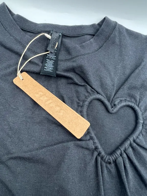 SKIMS Heart Cotton Blend Jersey Tank - Image 4