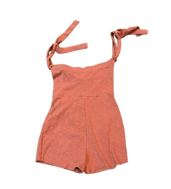 Free People FP Beach Pink Romper Size XS - Image 5