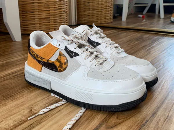 Nike Women’s Air Force 1 Fontana WM Tortoise Shell - Image 2
