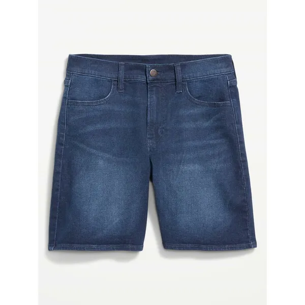 NWT Old Navy High-Waisted Wow Jean Shorts 7-inch inseam Dark Wash Blue US 2 - Image 4