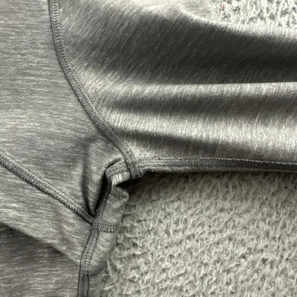 Lululemon Define Jacket Brushed Heathered Slate Gray Athletic Athleisure Size 10 - Image 5