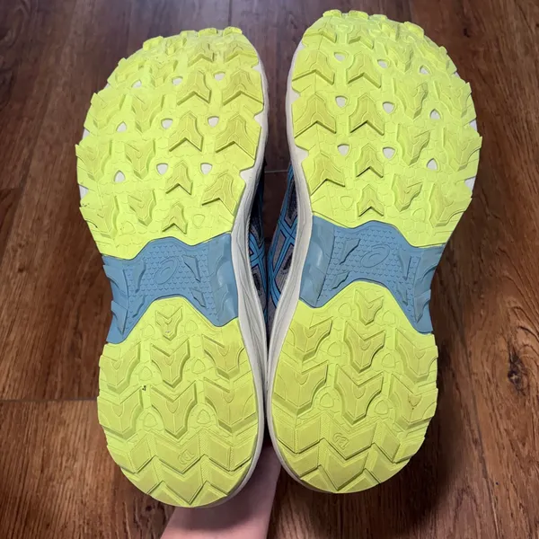 Asics Gel-Venture 9‎ Womens Trail Running Shoes Grey Blue 1012B313 Size 9.5 - Image 9