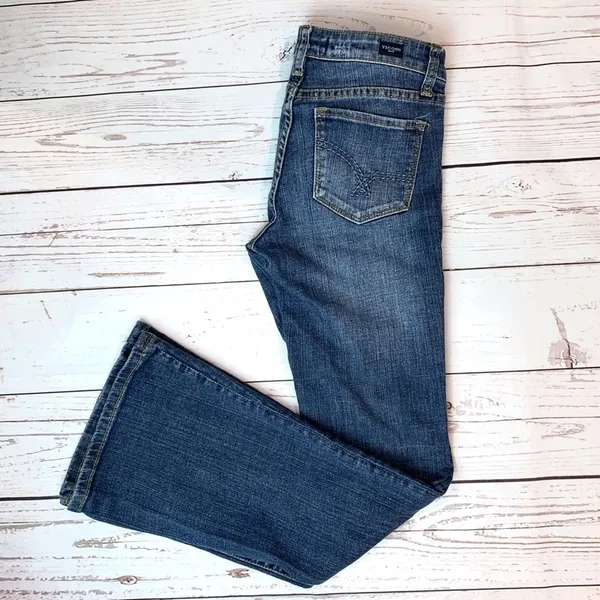 Vigoss Flare Distressed Jeans Size 0 - Image 5