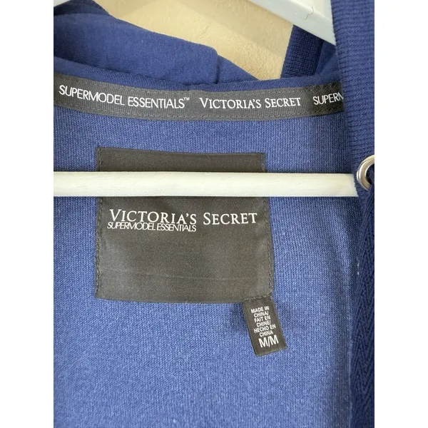 Victoria's Secret Y2K Angel Sparkle Sequence Full Zip Up Hoodie Women’s Size M - Image 10