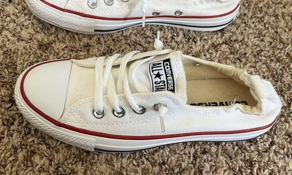Converse Low-Top White Sneakers - Image 2