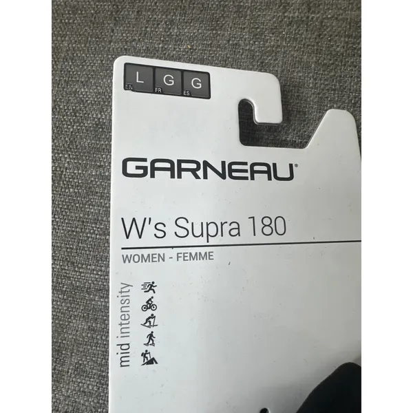 Garneau Womens L Supra 180 Black Thermal Cycling Running Gloves Touchscreen - Image 4