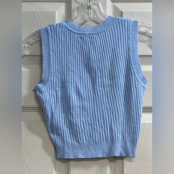 Altar’d State Blue Sweater Vest - Size XS - VGUC - Image 2