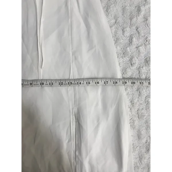 NWOT Lulus The Way to Love White Ruffled Cutout Summer Bridal Maxi Dress S - Image 9
