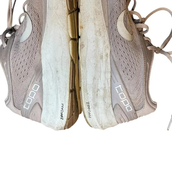 Topo Athletic Phantom 3 Shoes Womens Size 9 Gray‎ Stone Mesh Running Sneakers - Image 7