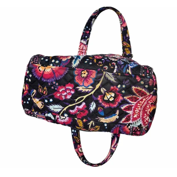 Vera Bradley Maplewood Forest Print Satchel Handbag - Image 3
