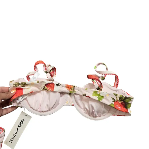 Urban Outfitters Out From‎ Under Margot Printed Balconette Bikini Size: M - Image 5
