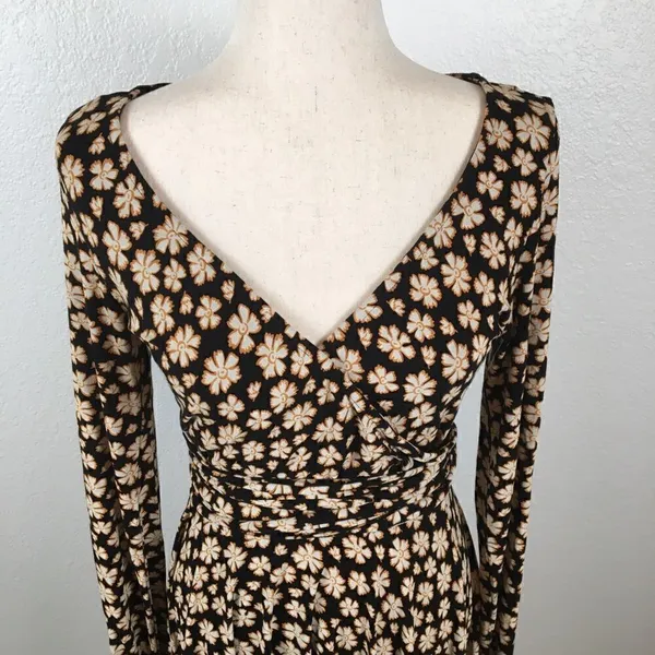 Free People Pradera faux wrap Daisy print mini dress XS‎ - Image 5