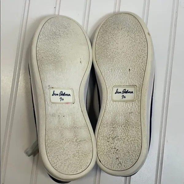 Sam Edelman Marquette Denim Navy Sneakers - Image 9