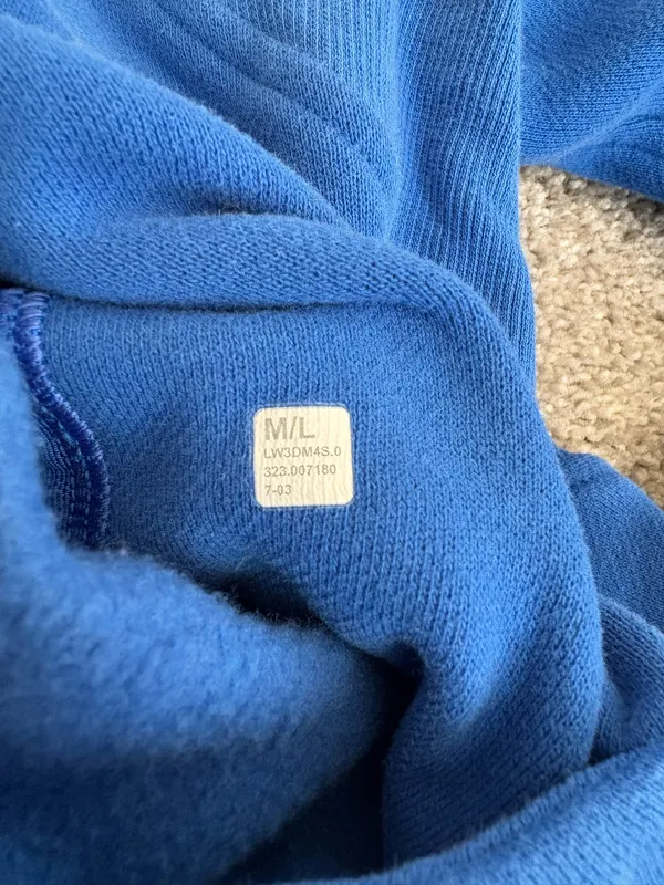 Lululemon Scuba Oversized Half-Zip Hoodie Blazer Tone Blue M/L - Image 6