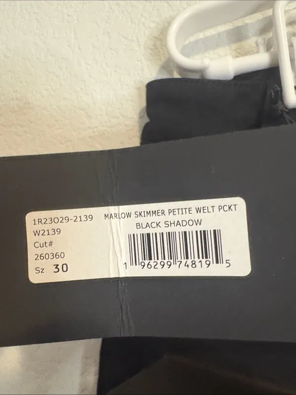NWT Anthropologie purchase PAIGE Black Marlow skimmer Flare Jeans for Women - Image 2