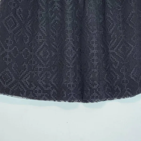 Madewell Black Lace Mini Skirt NWT Size XS Madewell Black Pull-on Skirt - Image 3