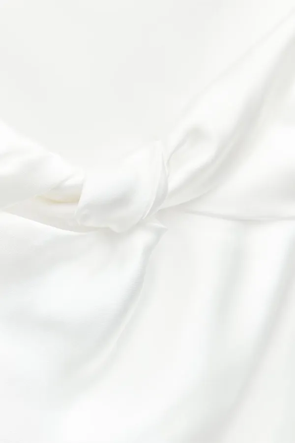 ZARA dress maxi satin rhinstone bow wedding slip on evening party coctail - Image 14