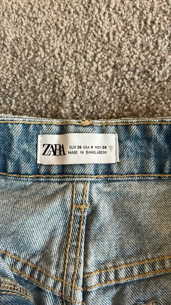 ZARA Jean Shorts - Image 3