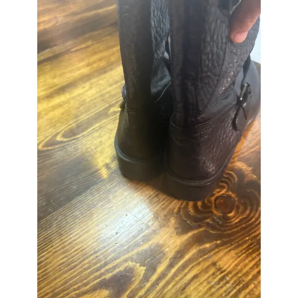 Massimo Dutti Black Boots Size 40 (Size 9)‎ - Image 5
