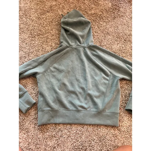 Bailey/44 Womens Sage Green Full Zip Raglan Hoodie Sweatshirt Size L 1955JA - Image 5