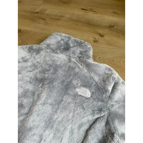 EUC The North Face Women's Luxe Osito Jacket Gray soft casual size M - Image 11