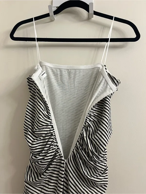 Amanda Uprichard Inaya Strapless Dress Small - Image 9