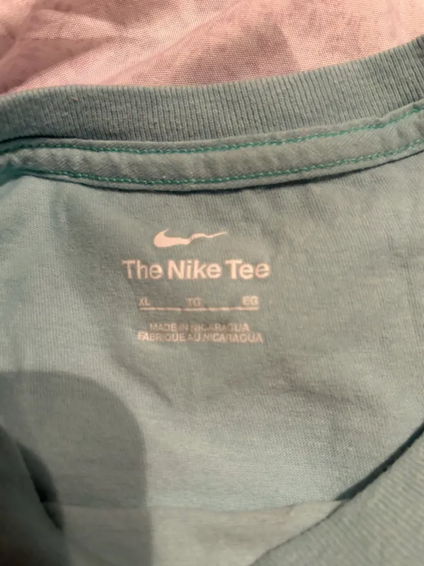 Nike blue shoe tshirt  - Image 5