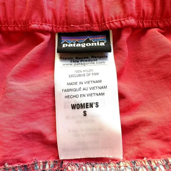 Patagonia Baggies Chevron print mini skirt - Image 7