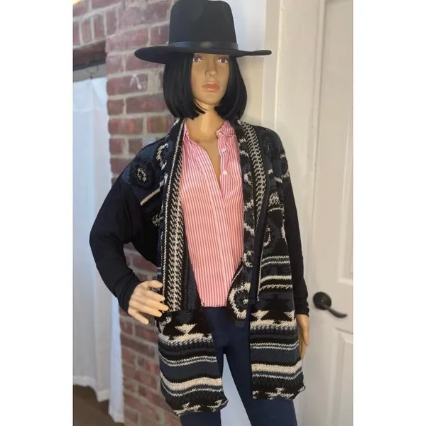 Anthropologie Dolan Santiam Southwestern Blanket Cardigan Western S - Image 3