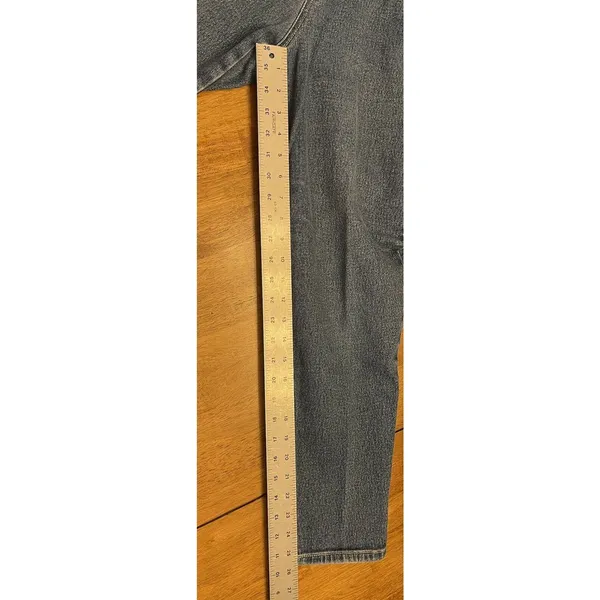 GLORIA VANDERBILT Womens Petite 8 Short High Rise Tapered Mom Jeans Vintage - Image 10