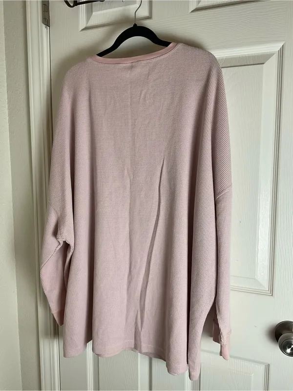 Free People Intimately "Be Free" Waffle Knit Top - Image 7