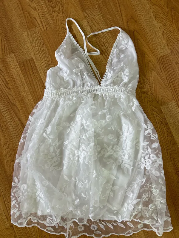 Floral dress White - Image 3