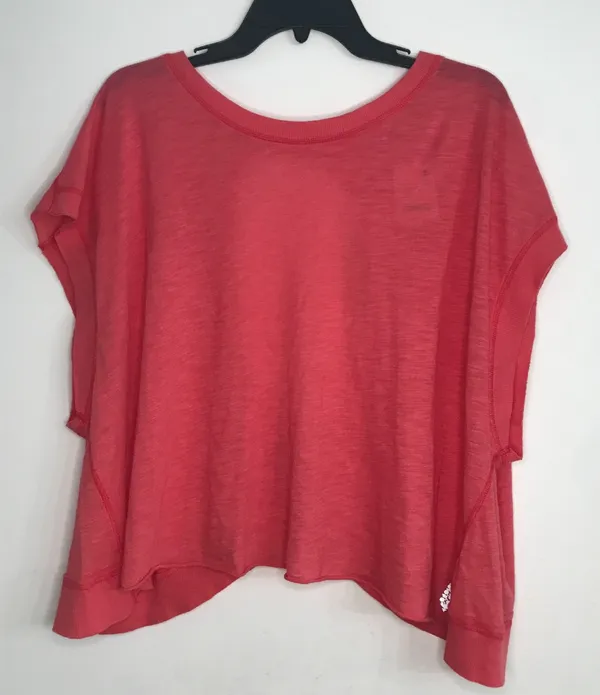 Free People Movement My Time Tee in Hibiscus size L NWT - Image 3