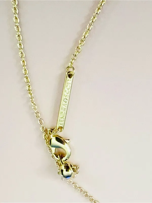 🪸KENDRA SCOTT 14K Gold Plated Eva Coral Magnesite Pendant Necklace - Image 9