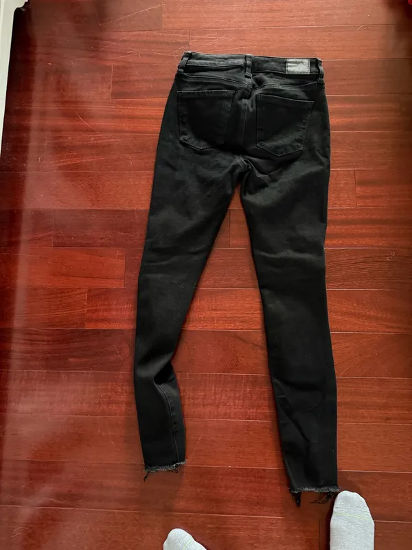 American Eagle Black High-Rise Jeggings - Image 2
