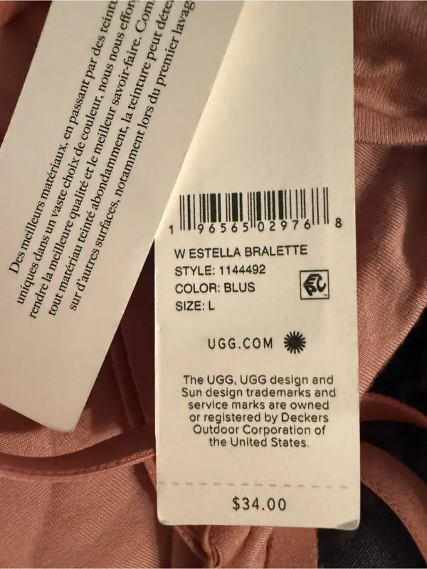 UGG Estella Seamless Scoop Neck Bralette - Image 5