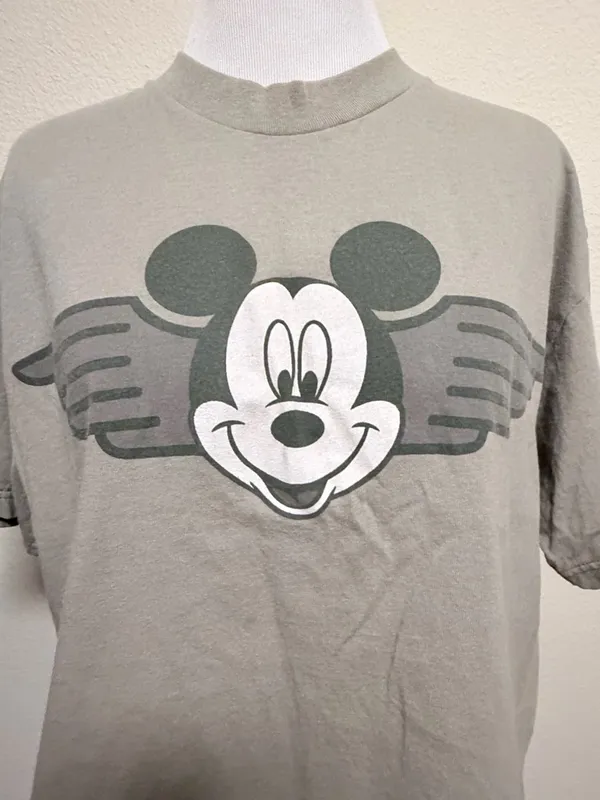 Disney Mickey unlimited medium Mickey Mouse military style tee - Image 3